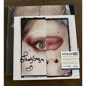 Lady Gaga SIGNED Mayhem 12x12 Art Card Vinyl LP COA #SD86328